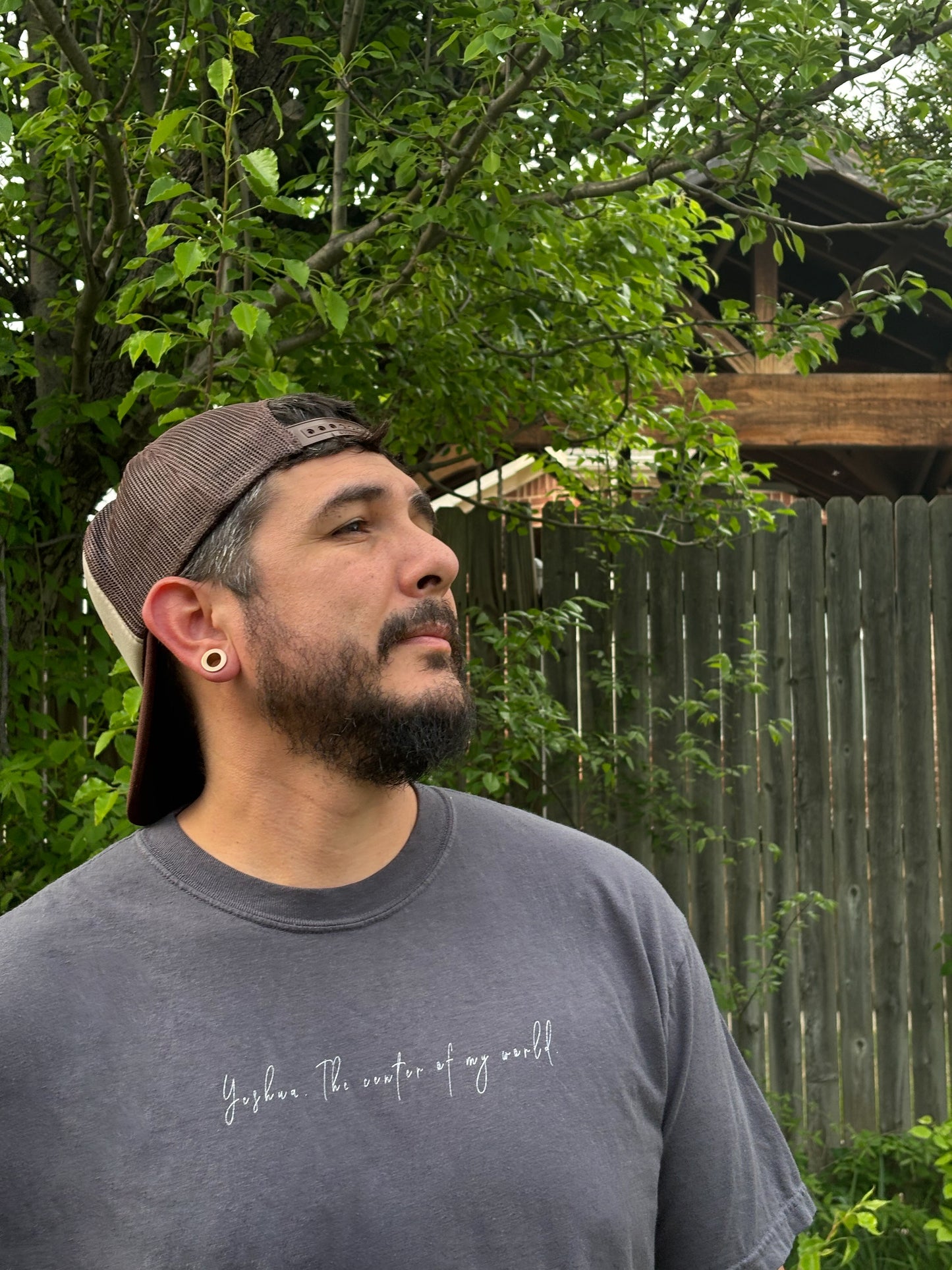 Yeshua, the center of my world T-shirt