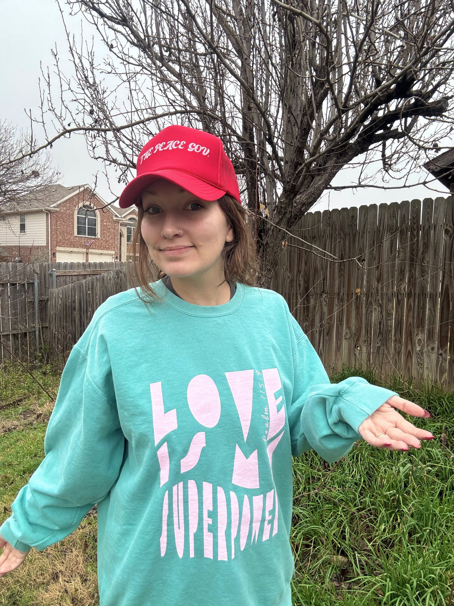 Love Is My Superpower Sweatshirt