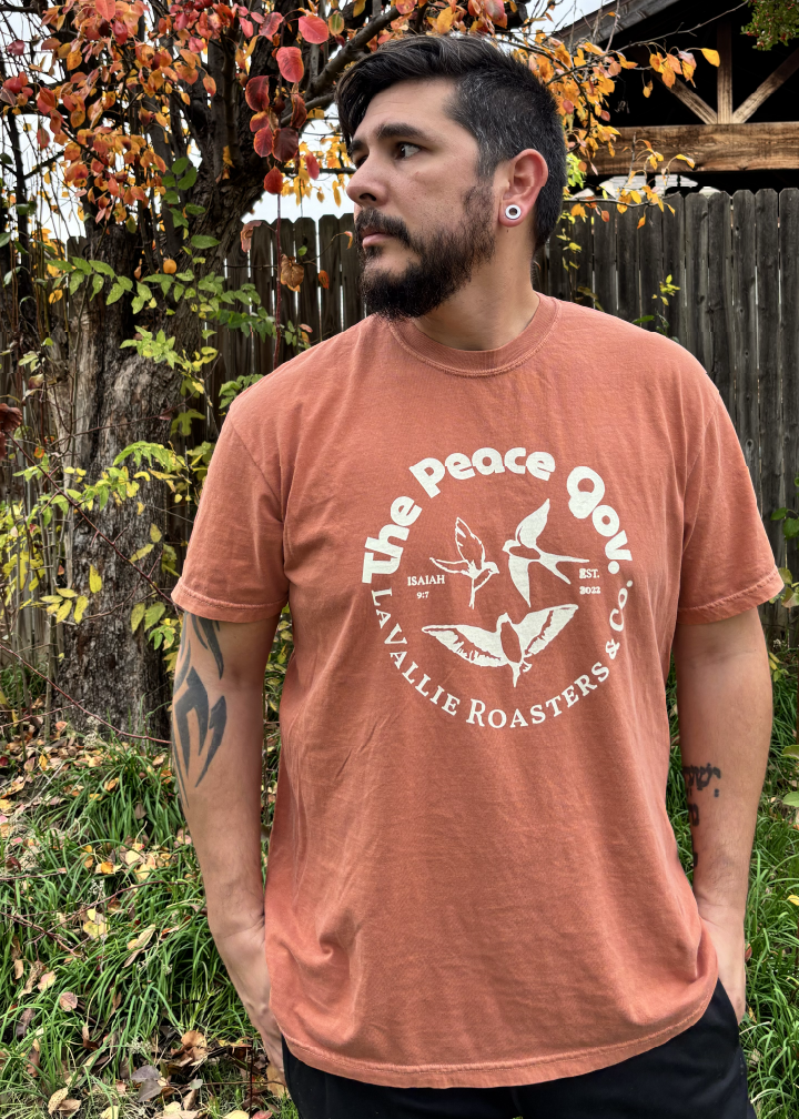 The Peace Gov | LaVallie Roasters & Co Logo T-shirt