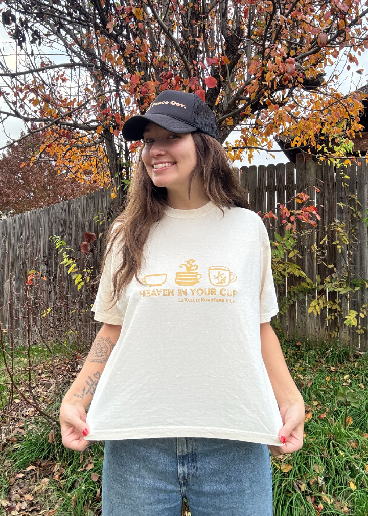 Heaven In Your Cup Women's Boxy T-shirt