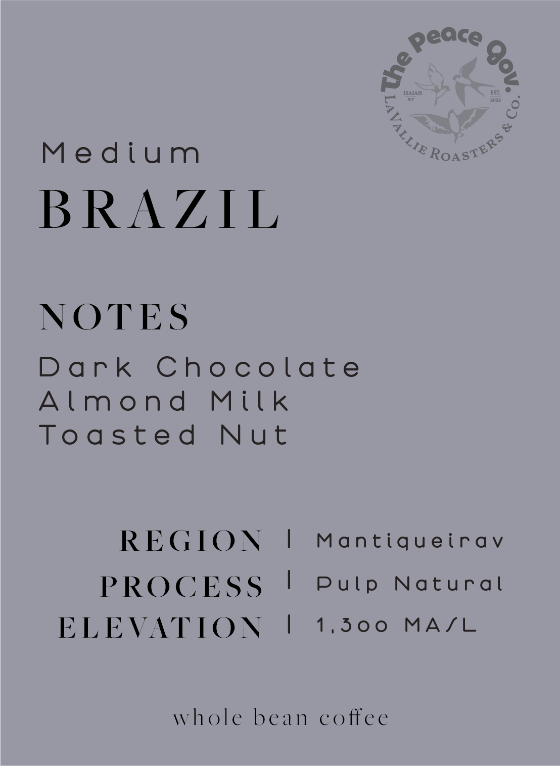 Brazil Medium Roast