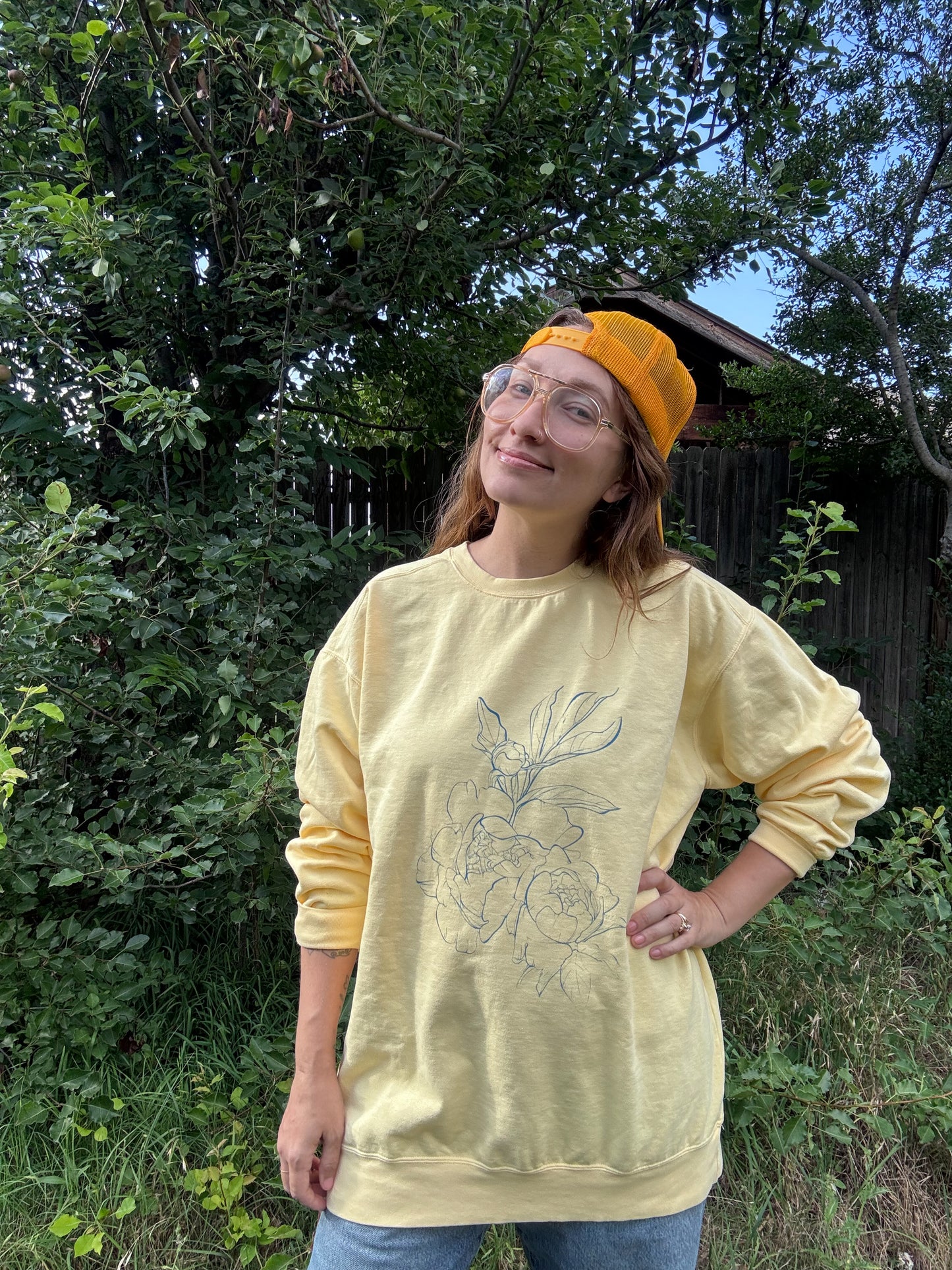 Peony Sweatshirt