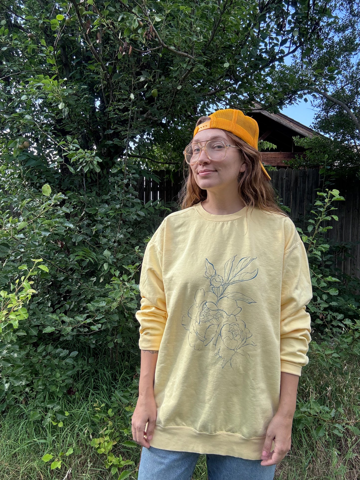 Peony Sweatshirt