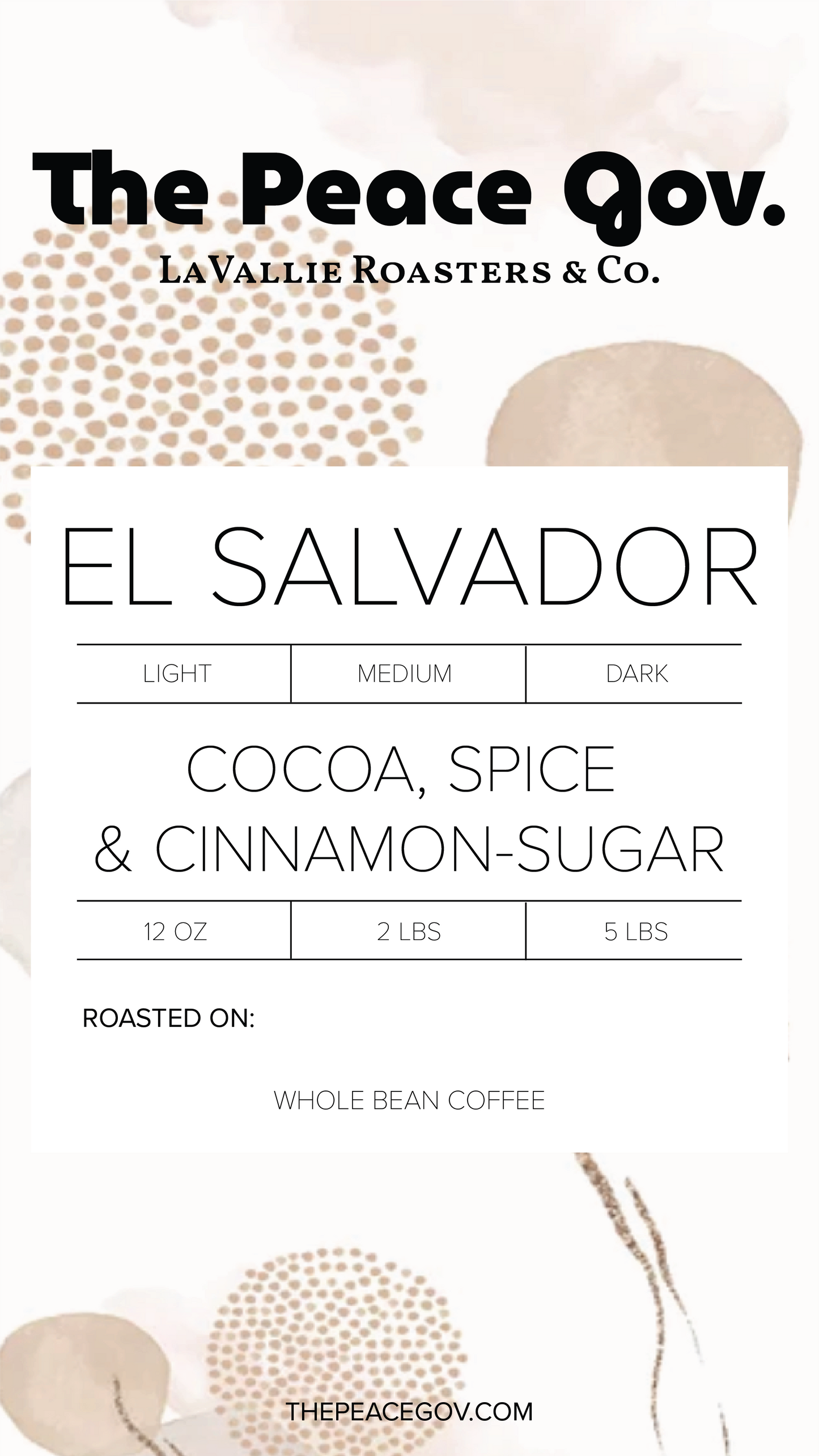 El Salvador Dark Roast