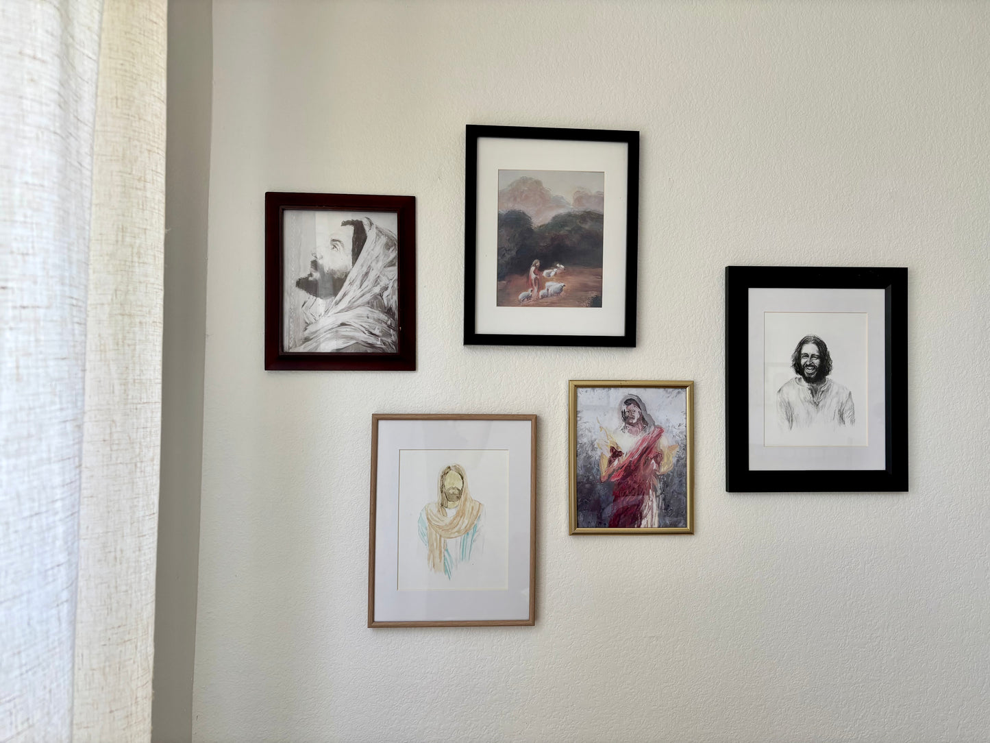 Jesus print collection