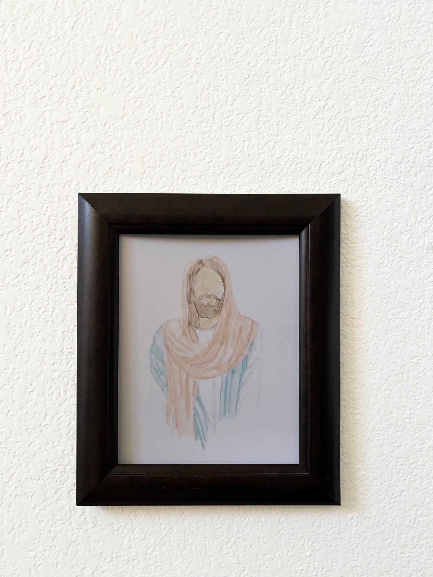 Watercolor Jesus Fine Art Print