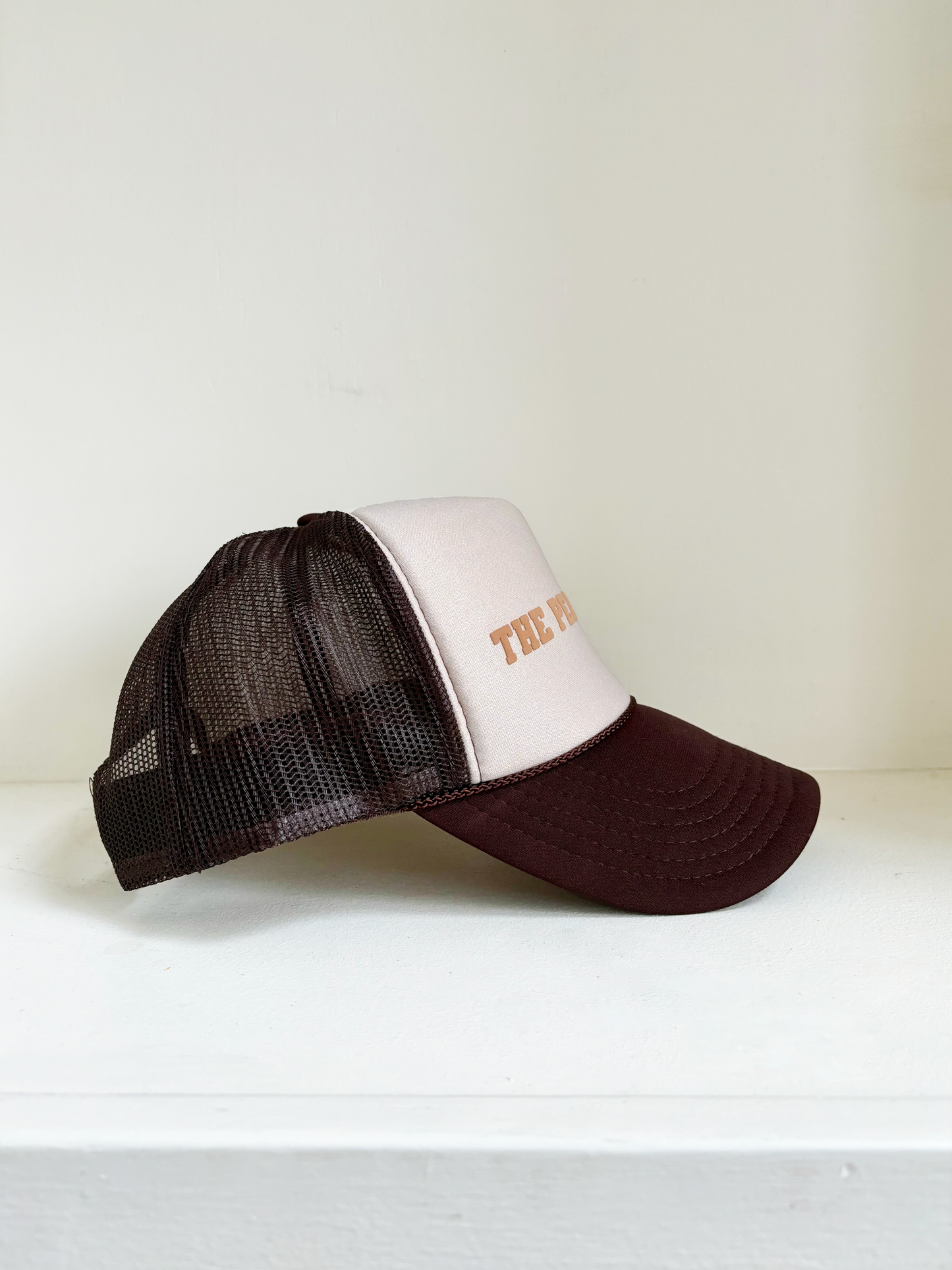 The Peace Gov. Brown Trucker Hat
