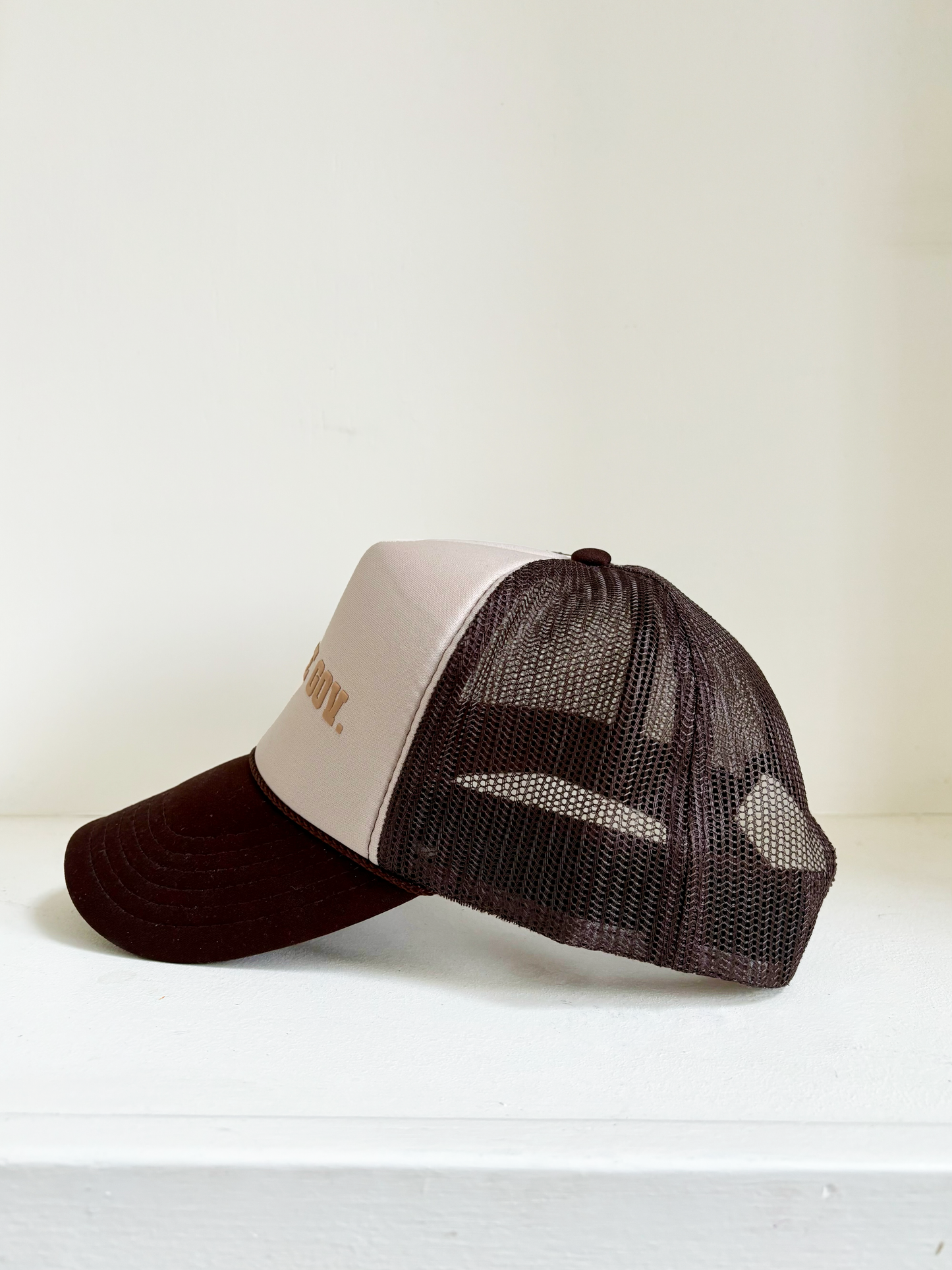 The Peace Gov. Brown Trucker Hat