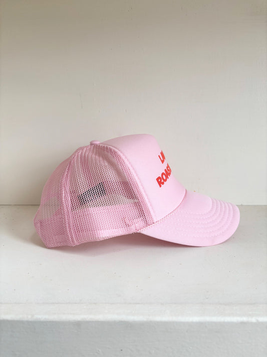 LaVallie Roasters & Co. Pink Trucker Hat