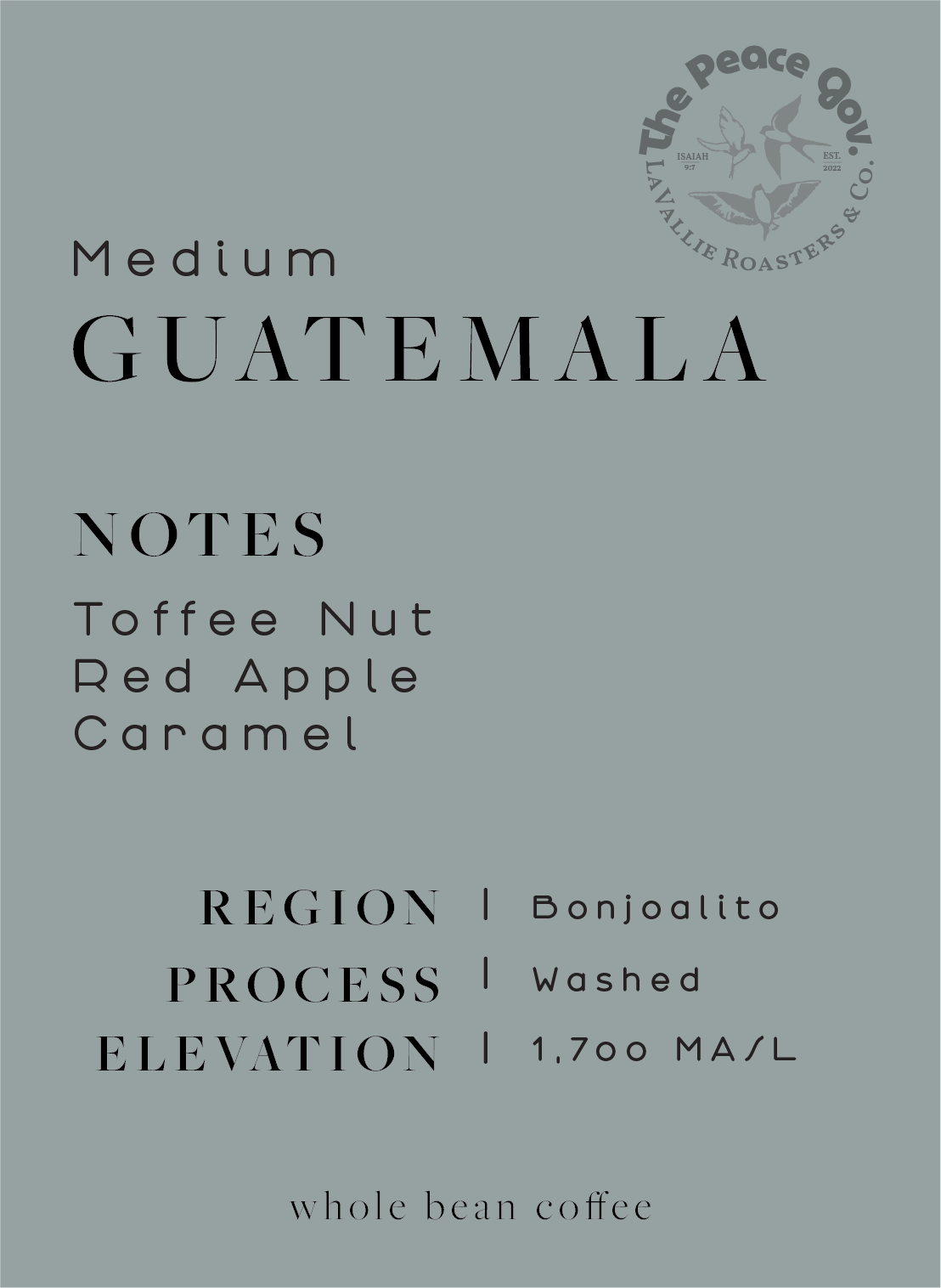 Guatemala Medium Roast