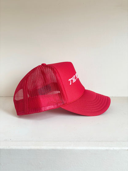 The Peace Gov. Red Trucker Hat