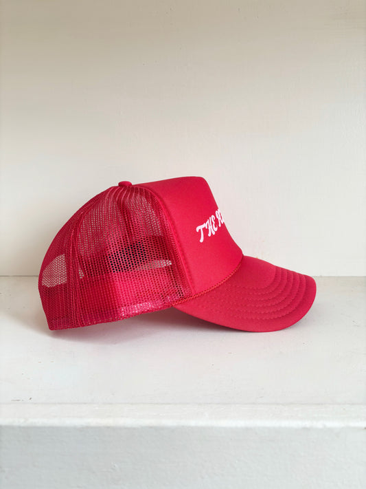 The Peace Gov. Red Trucker Hat