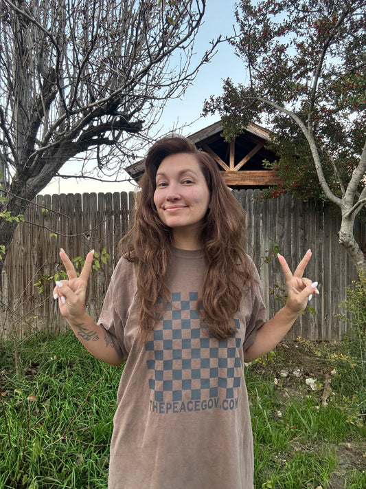 Checkered T-shirt
